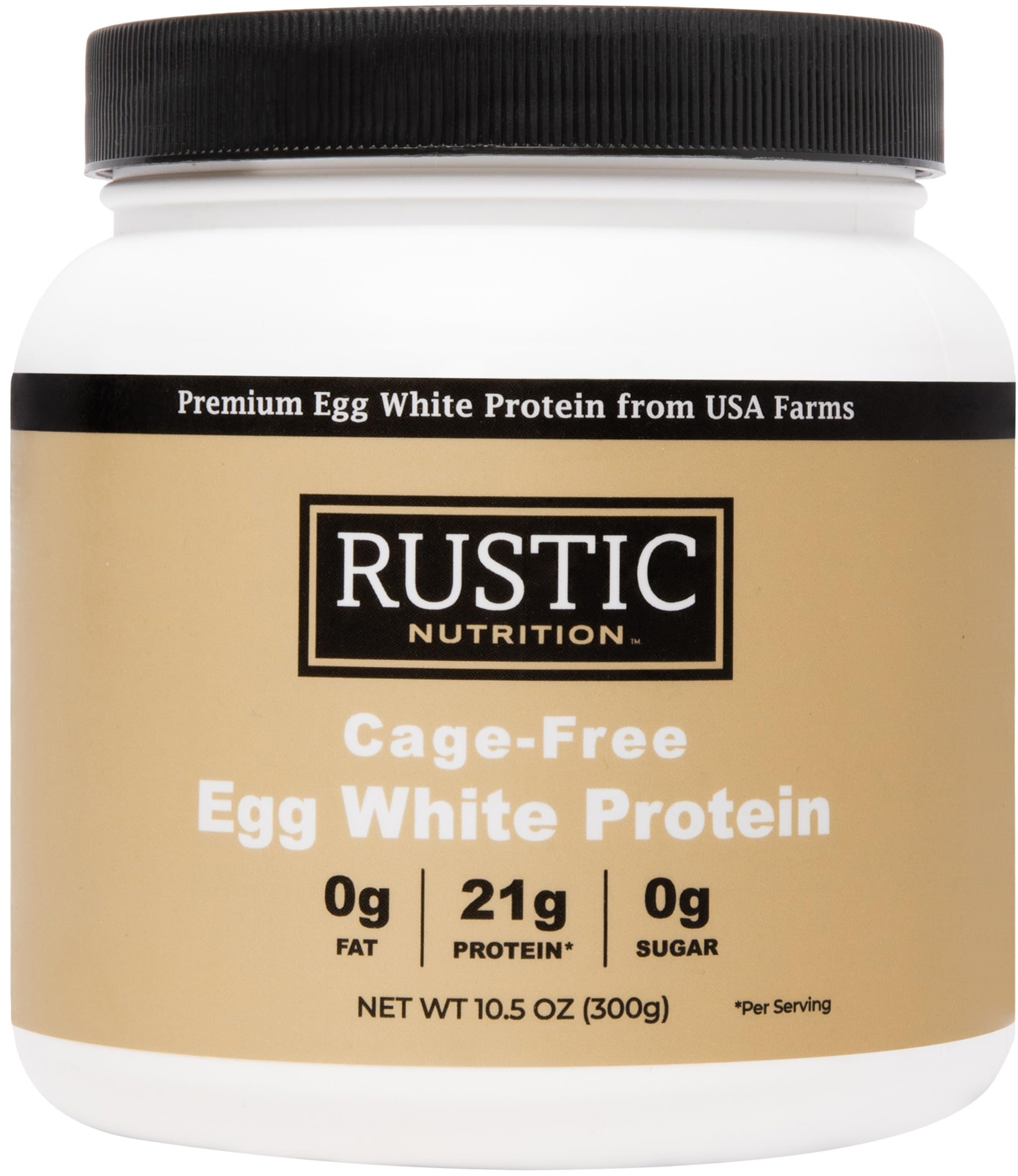Rustic Nutrition Cage-Free Egg White Protein Powder