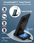 Support de chargeur sans fil Android pour Samsung Galaxy S26 S25 Ultra S24 15W | Sam Sung Wire moins Charger le support de téléphone pour iPhone 17 Pro Max 17Pro 16e 15, Google Pixel 10 Pro Bloc de la station de recharge rapide