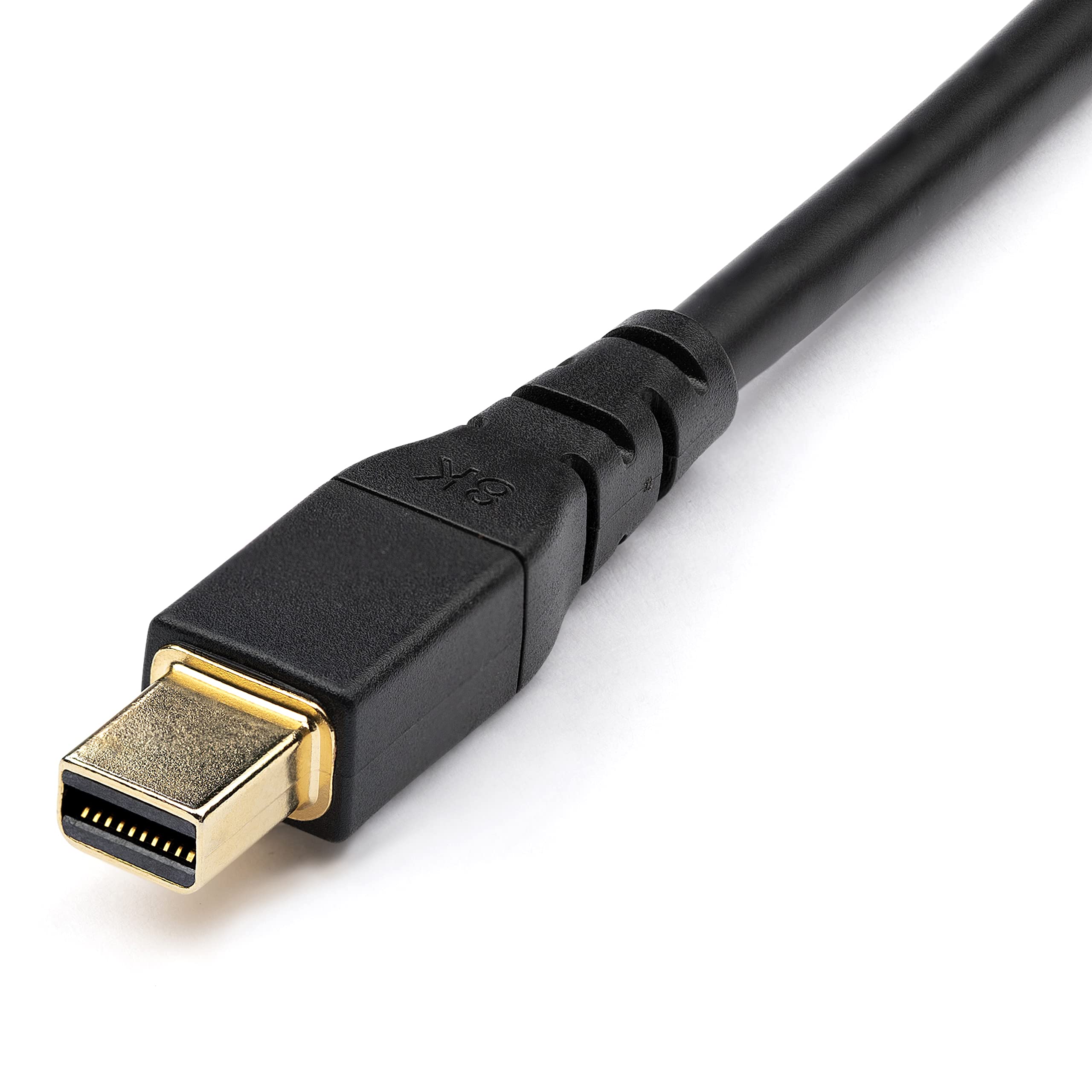 StarTech.com 1 m kabel Mini DisplayPort do DisplayPort 1.4 z certyfikatem VESA - 8K 60Hz HBR3 HDR - przewód Super UHD mDP na DP 1.4 - wąski (34 AWG) Ultra HD 4K 120 Hz - kabel do monitora/wideo