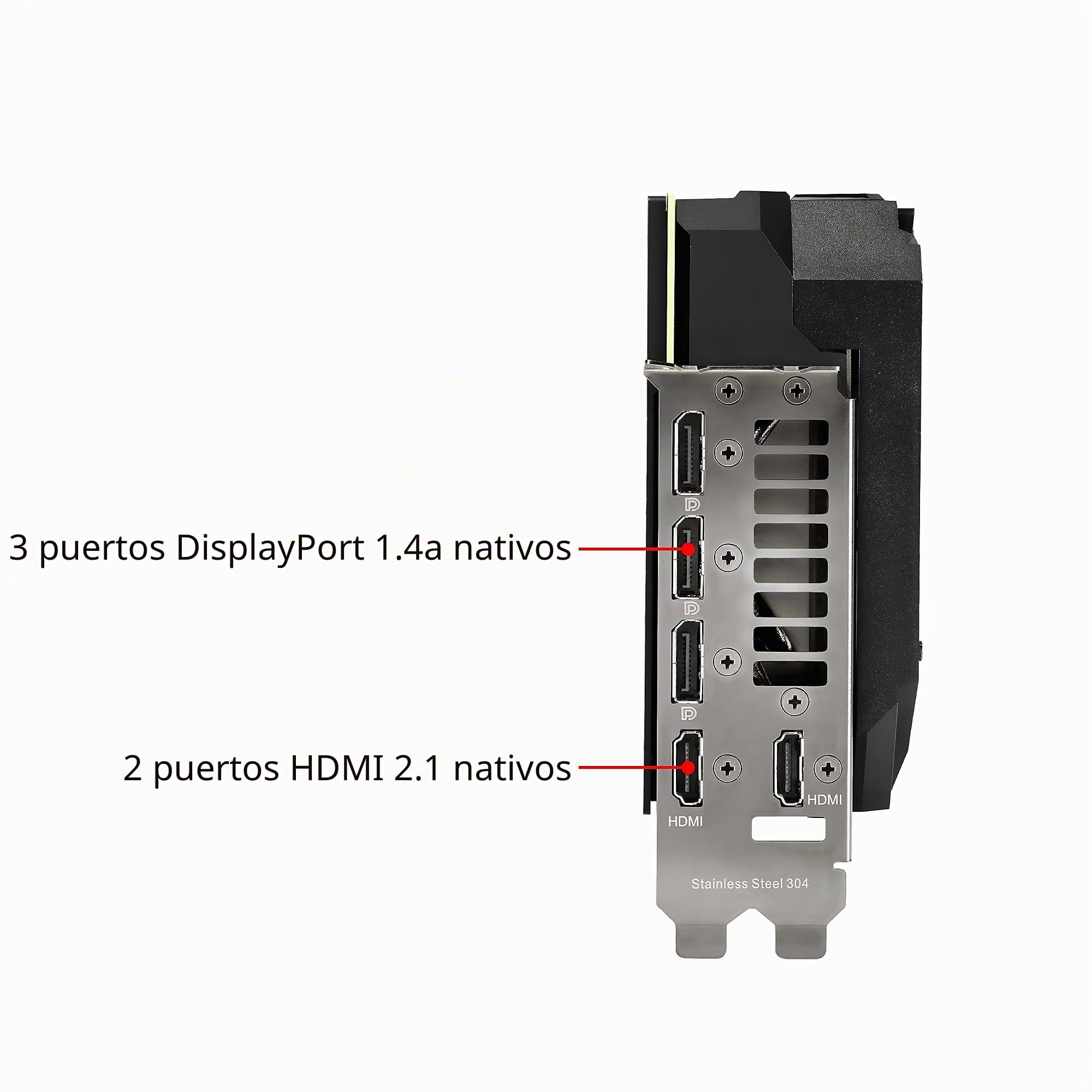 ASUS ROG Strix NVIDIA GeForce RTX 3080 Ti OC Edition - Tarjeta gráfica para juegos (PCIe 4.0, 12 GB GDDR6X, HDMI 2.1, DisplayPort 1.4a, ventilador Axial-Tech, 2.9 ranuras, Super Alloy Power II, GPU