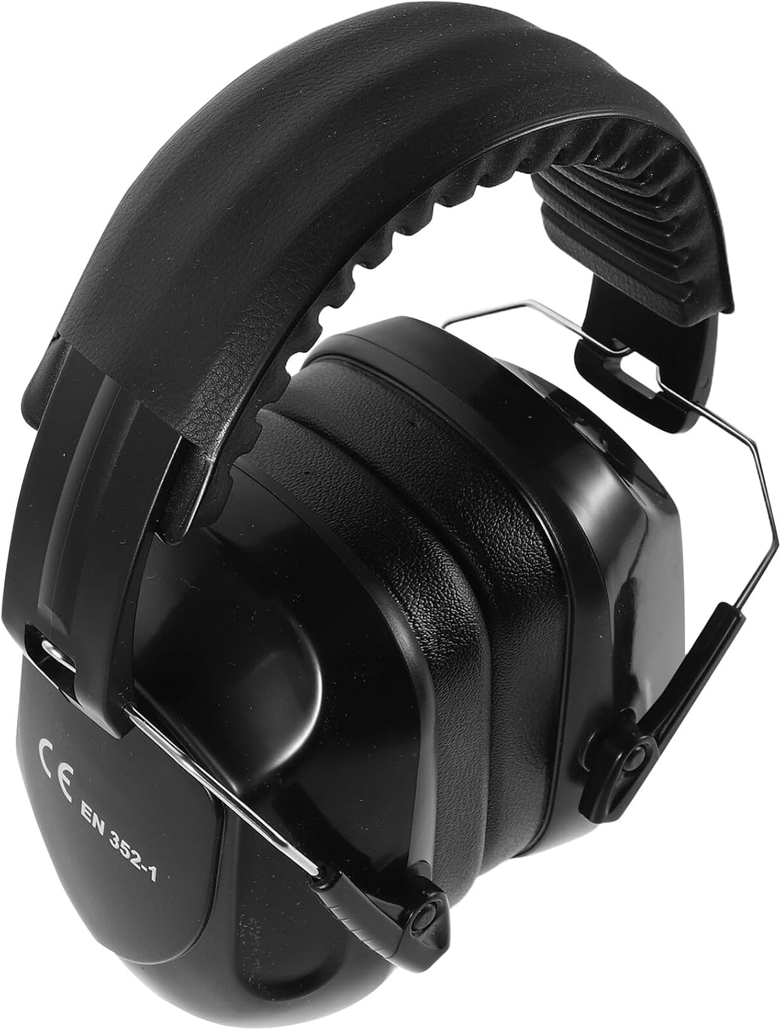 2pcs Noise Reduction Ear Muffs Sound Dampening Ear Protectors Black for Shooting Rest Focus with Decibel Reduction Hearing Protection