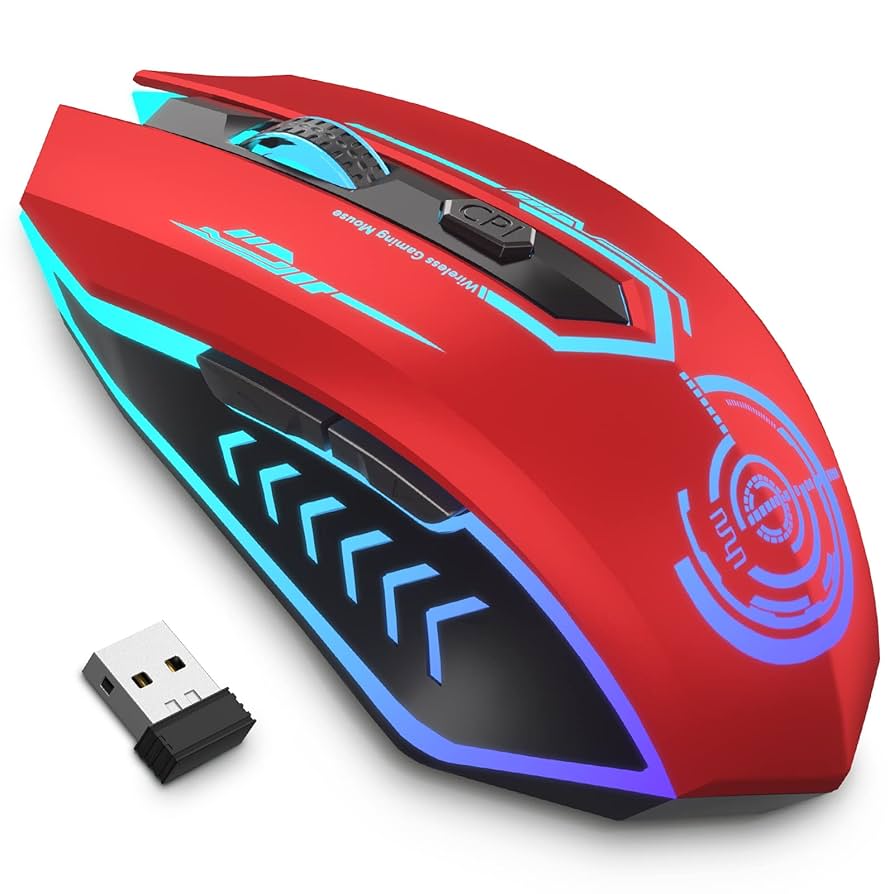 Amazon.com: UHURU Gaming Mouse, Wireless Gaming Mouse with 6