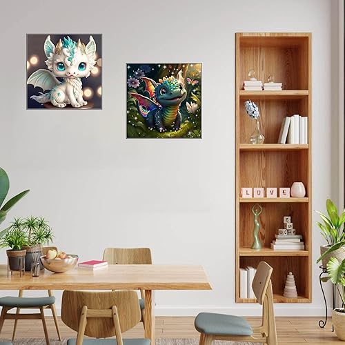 Miniatura 3 de VeGuude Kits de pintura de diamantes para adultos  Paquete de 4 piezas de arte de diamantes 5D con diamantes de taladro completo, pinturas con