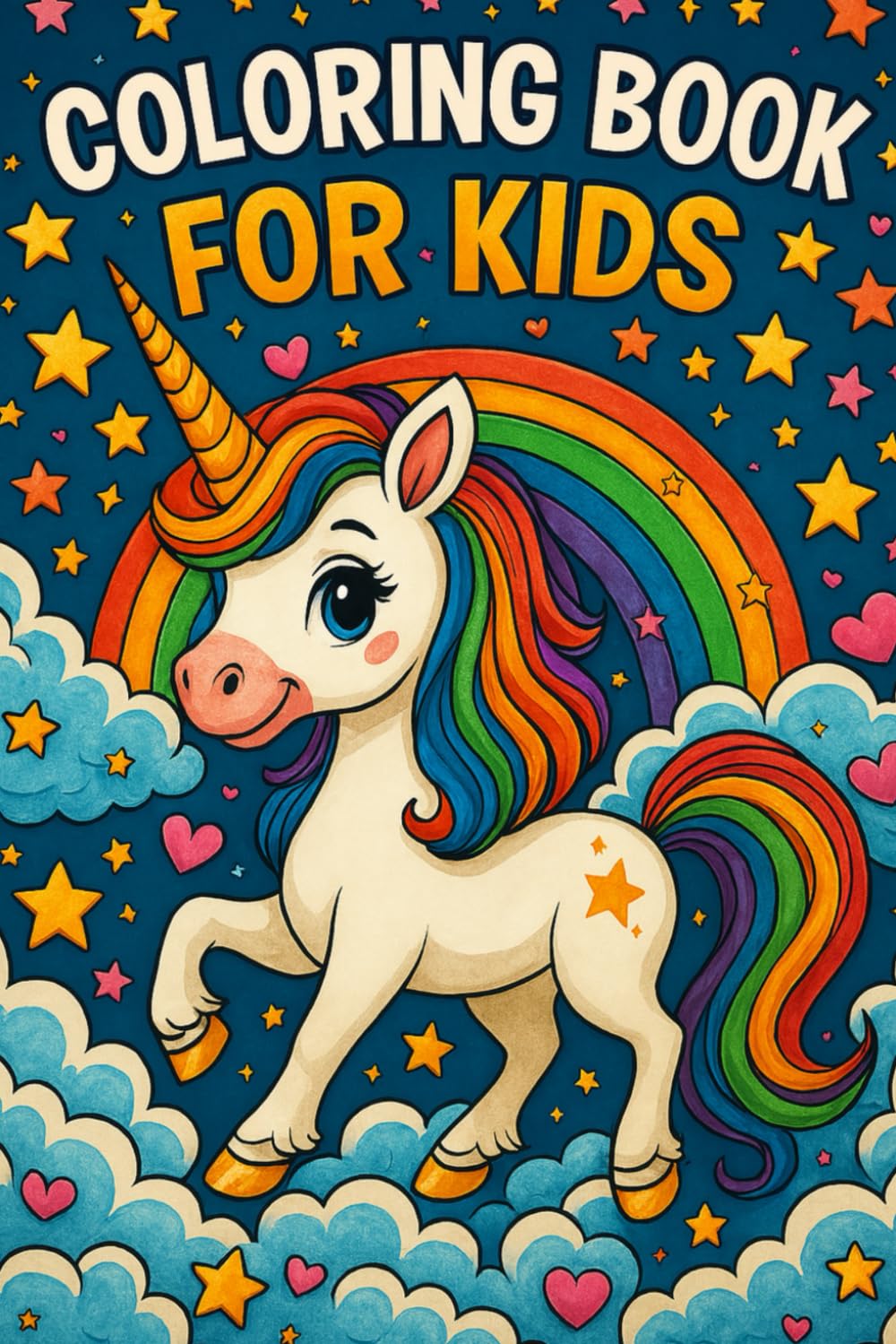 Magical Unicorn Coloring Book for Kids