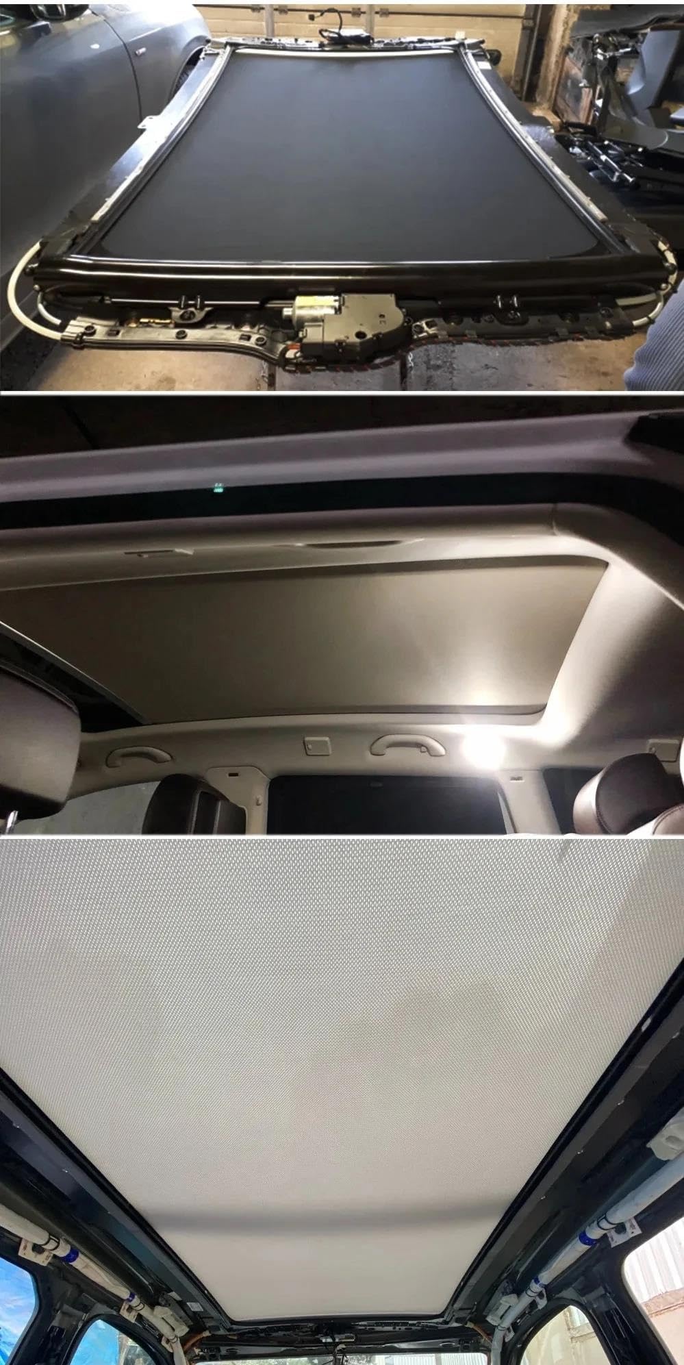 Parasole Isolamento Termico Per VW Per Jetta Per Golf Per Tiguan | Set Di 6 Tendine Parasole Panoramiche Per Tettuccio Apribile Auto codice Articolo: 1K9877307.(Tipo 3)