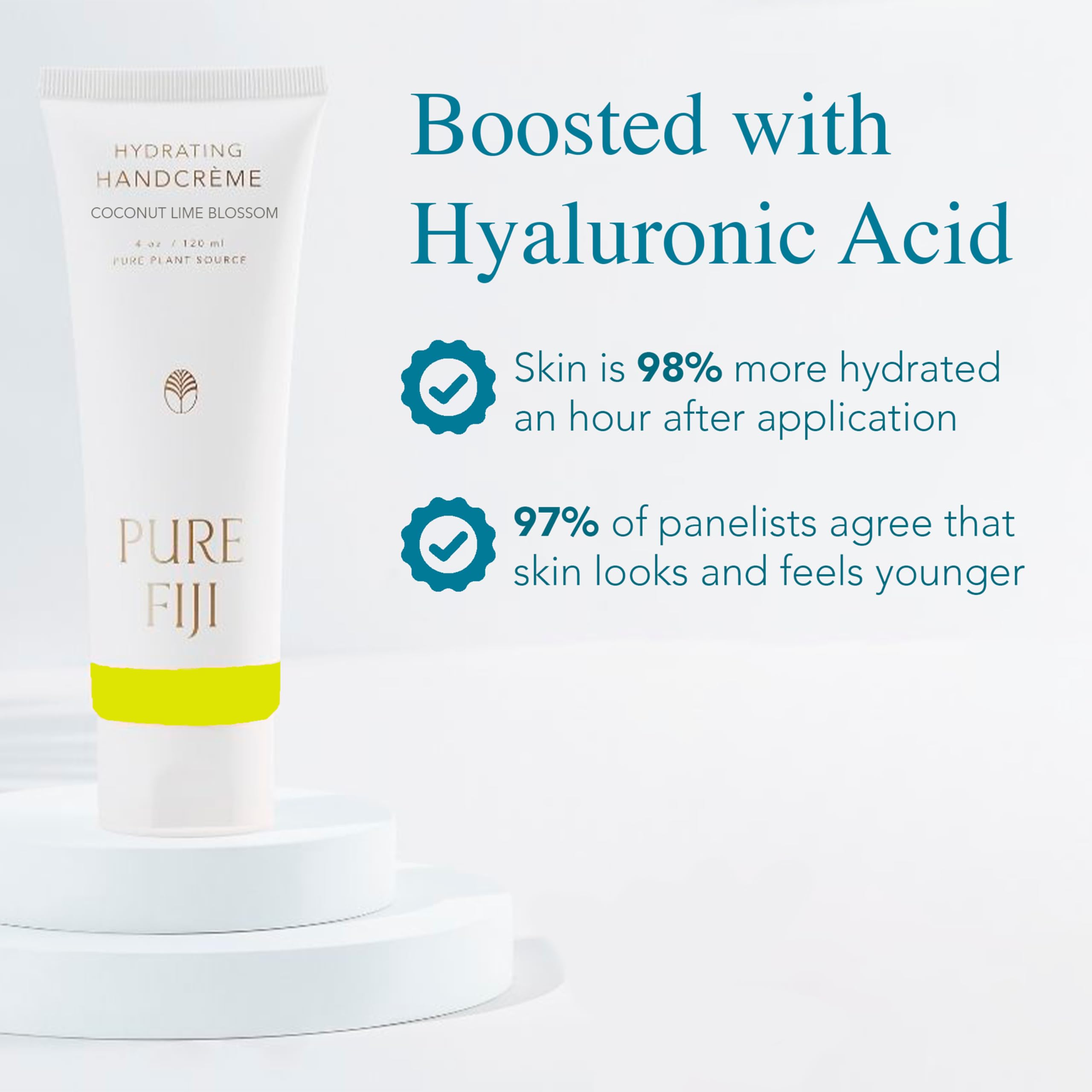 Amazon.com : PURE FIJI Hydrating Hand Crème, Coconut Lime Blossom