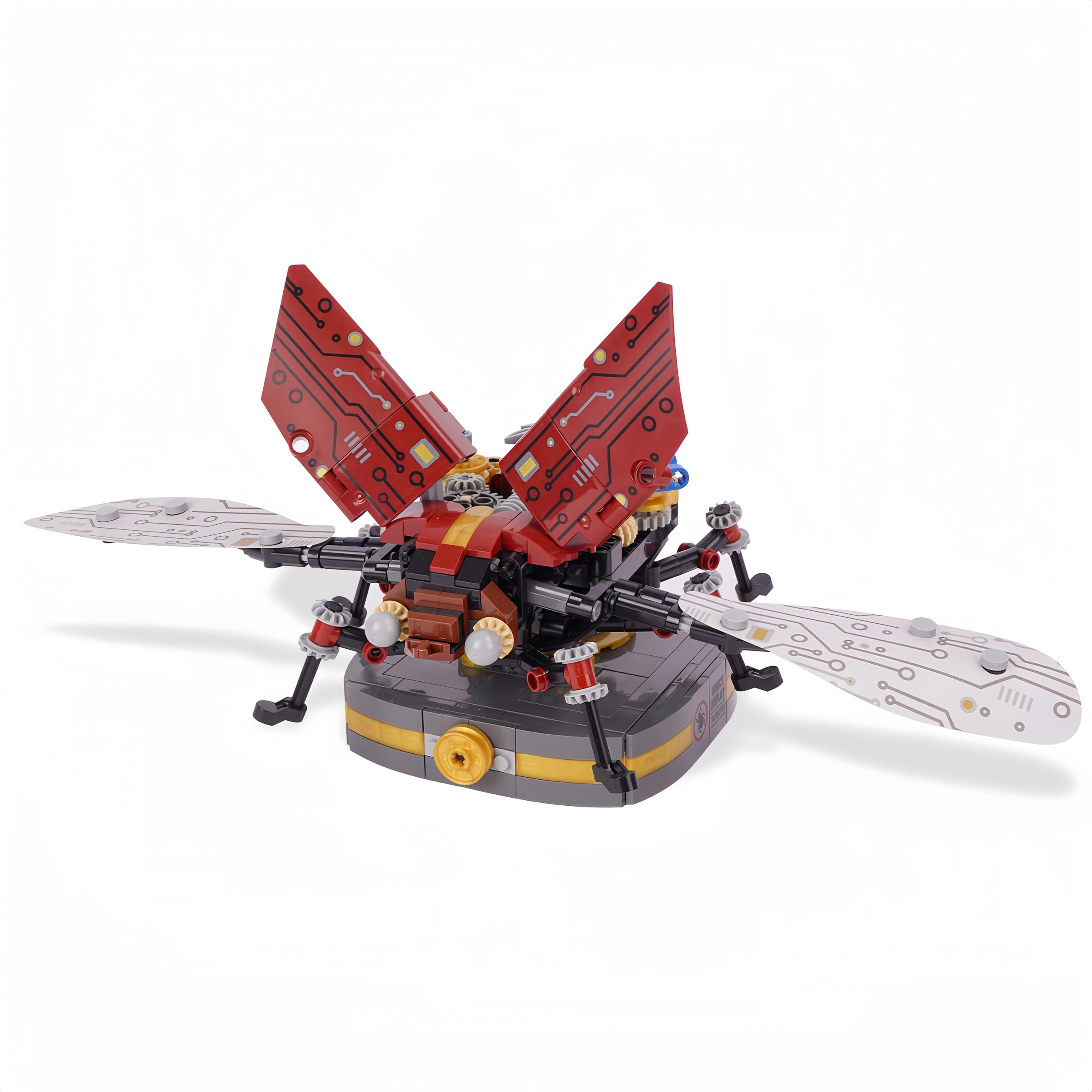 Oichy Insect Building Block Set Beetle Building Set including Linkage Function Insect Display Model Kit Insects Collection Creative Gift for Insects Nature Lovers and Adult (567pcs)
