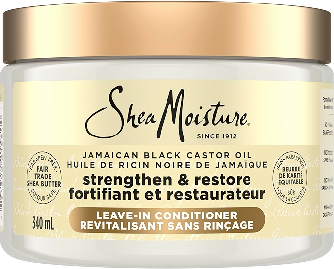 SheaMoisture Jamaican Black Castor Oil Leave-In Conditioner for Damaged Hair