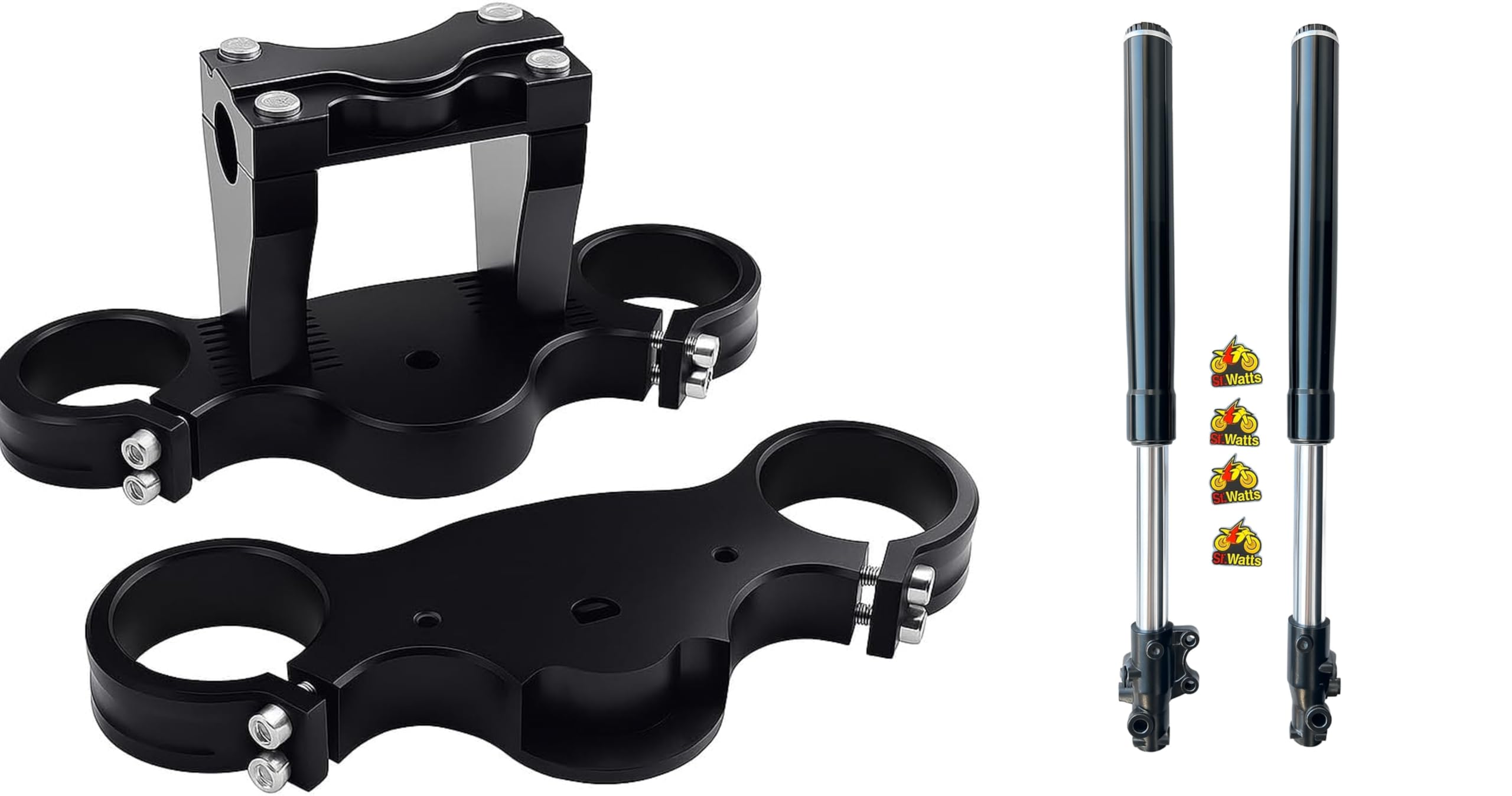 Amazon.com: SKWatts Complete Front Fork Set, 630mm Single