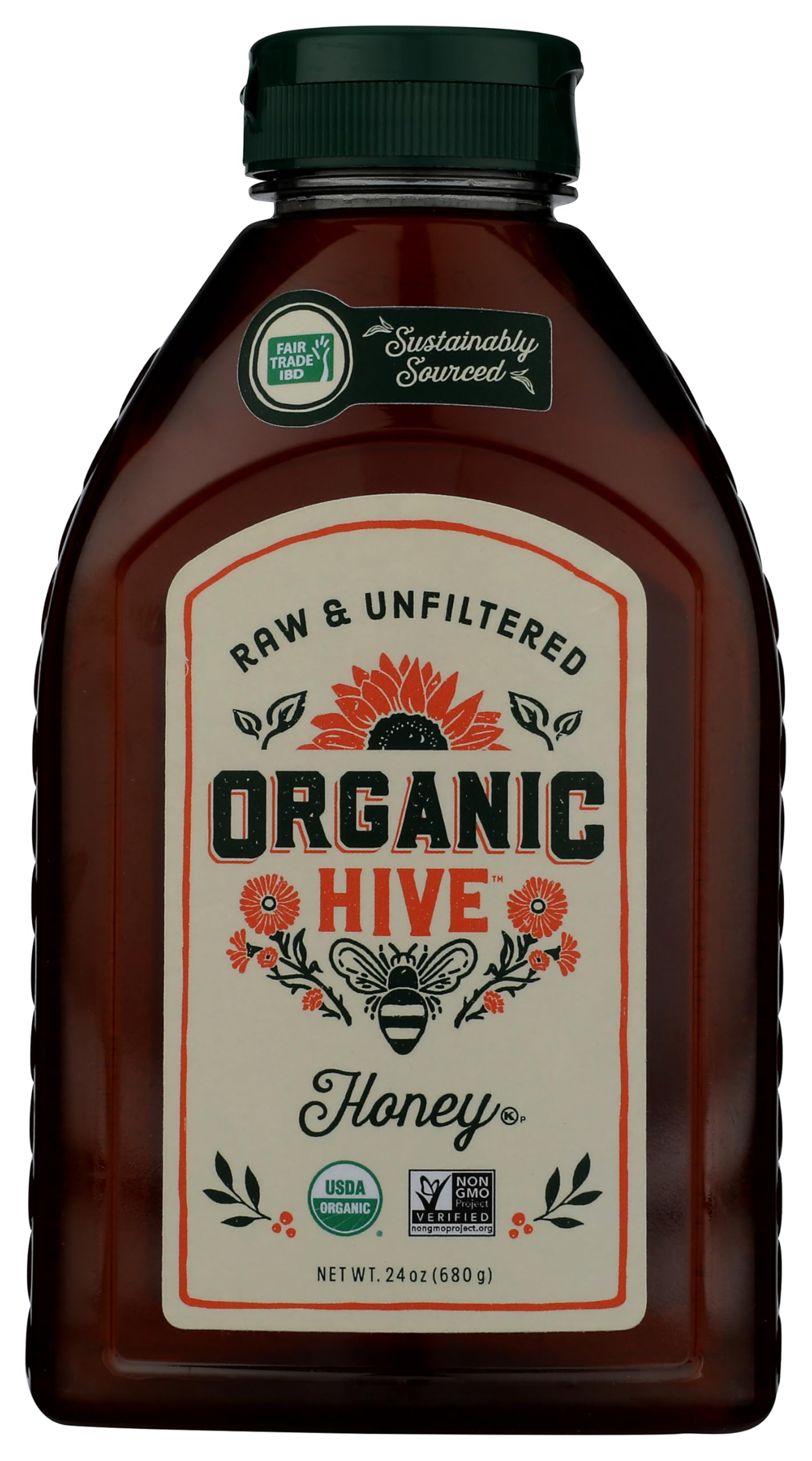 Local Hive, Organic Honey, 24 Ounce