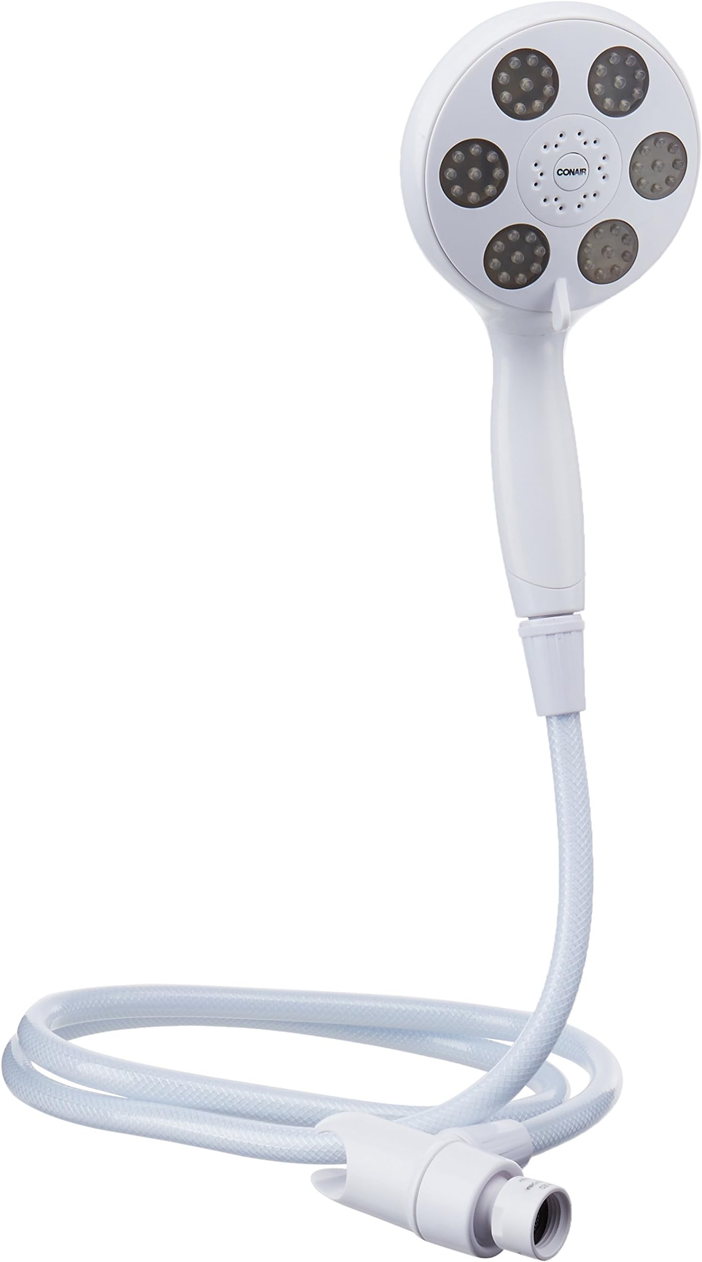 Pollenex PHLED Hydroelectric Power Generation LED Hand Shower Head