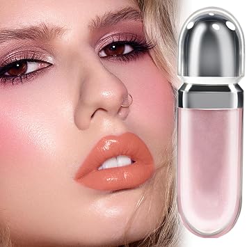 Lip Gloss for Women - Non Sticky Lip Gloss - Long Lasting Plumper Beauty Products Lipstick Cosmetics Enhancer for Women Girls, Travel, Birthday