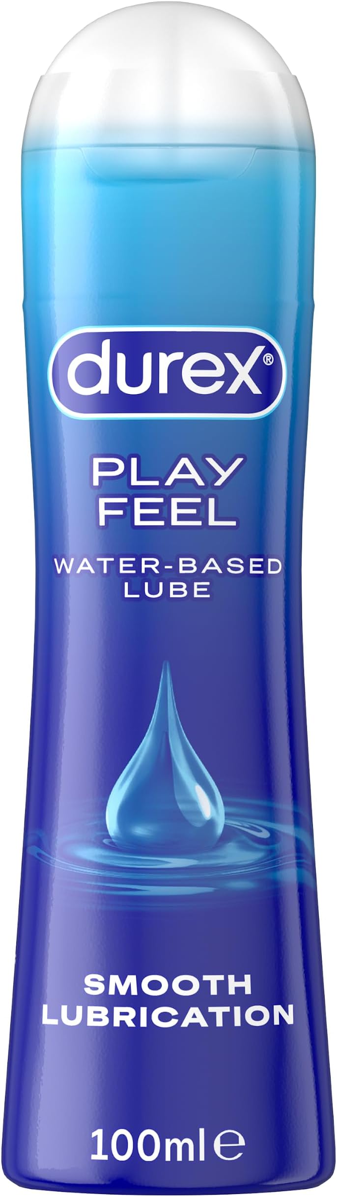 Play Feel, 100ml, Water-Based Lube, Non-Staining, pH Friendly | Durex Lubricant, Water Based Lube, pH firiendly, Non Sticky, Non Staining, Smooth Texture, Condom & Toy Compatible