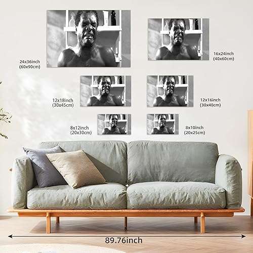 Miniatura 3 de Divertido arte de pared de viernes para baño, pósteres de películas clásicas, vintage, humor en blanco y negro, impresiones en lienzo de comedia,