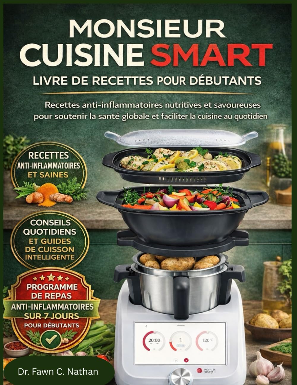 MONSIEUR CUISINE SMART LIVRE DE RECETTES POUR DÉBUTANTS: Recettes Anti-Inflammatoires Nutritives Et Savoureuses Pour Soutenir La Santé Globale Et Faciliter La Cuisine Au Quotidien