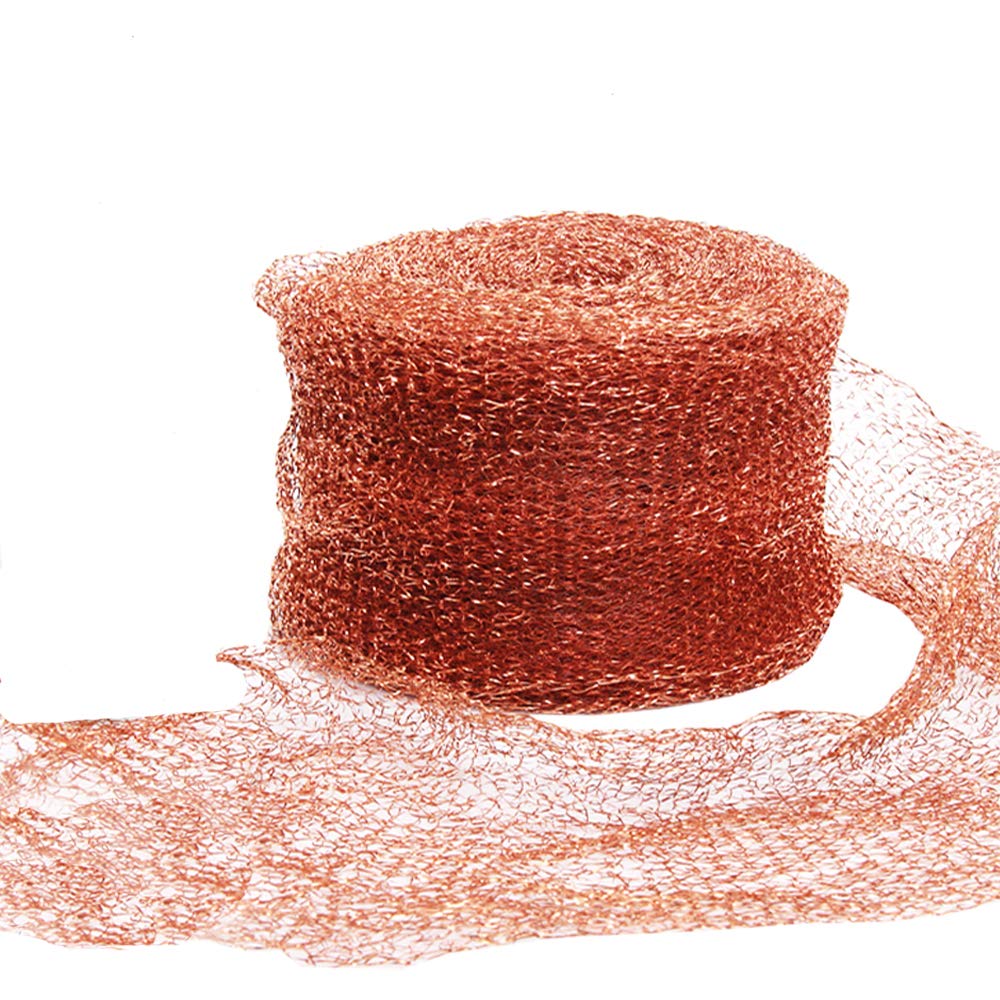 HICI Copper Mesh Roll Stuf-Fit Mesh (5"X100 FT)