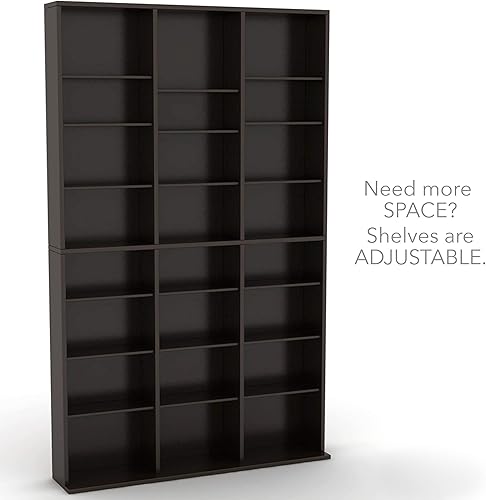 Miniatura 7 de Atlantic Oskar 1080 gabinete de almacenamiento multimedia Espresso