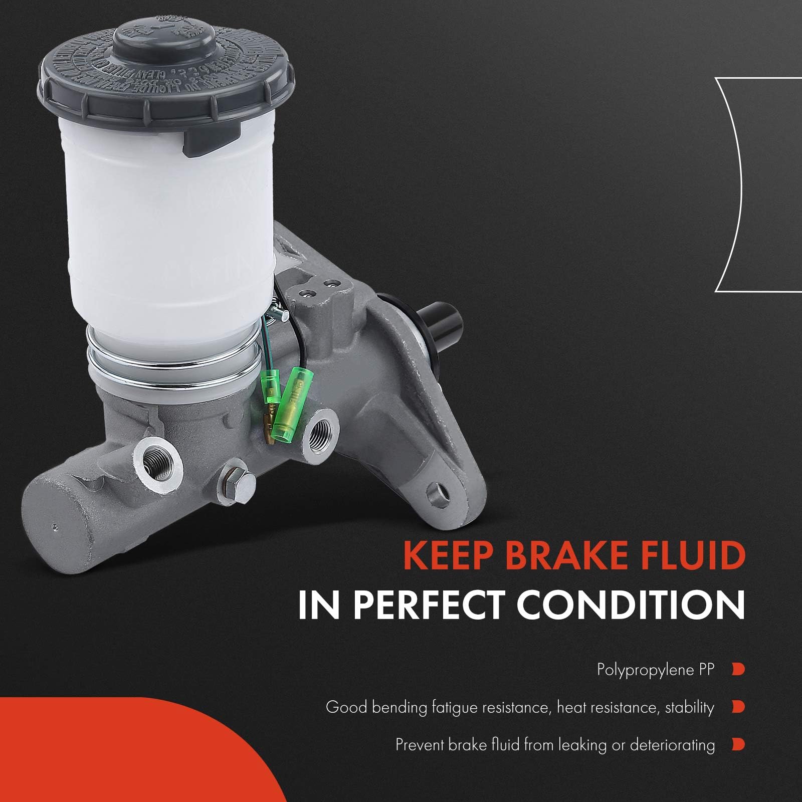 Amazon.com: A-Premium Brake Master Cylinder with Reservoir and Cap 
