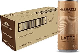 Allpress Espresso Latte Iced Speciality Coffee 240 ml (Pack of 12)