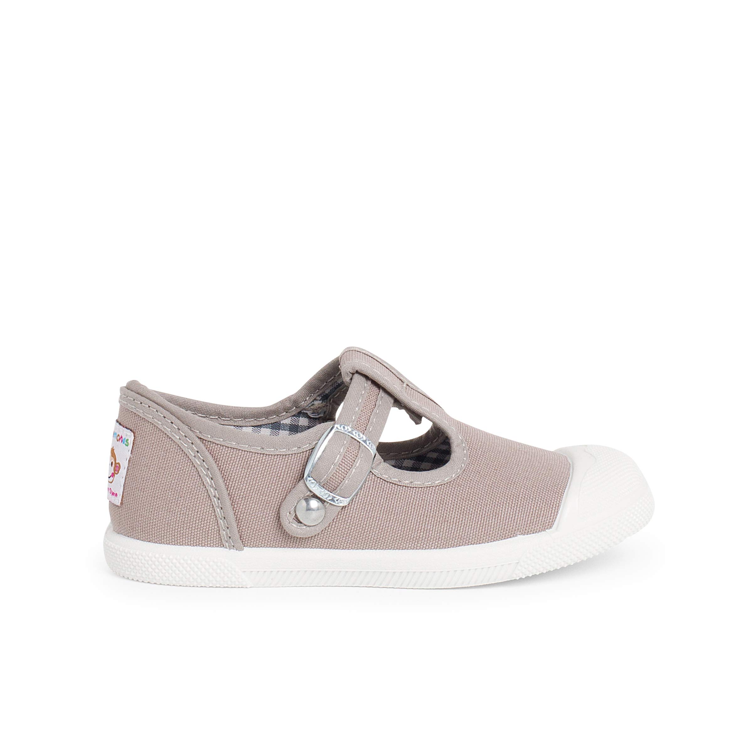Pisamonas Zapatillas Lona Niños Puntera Goma Tipo Pepitos