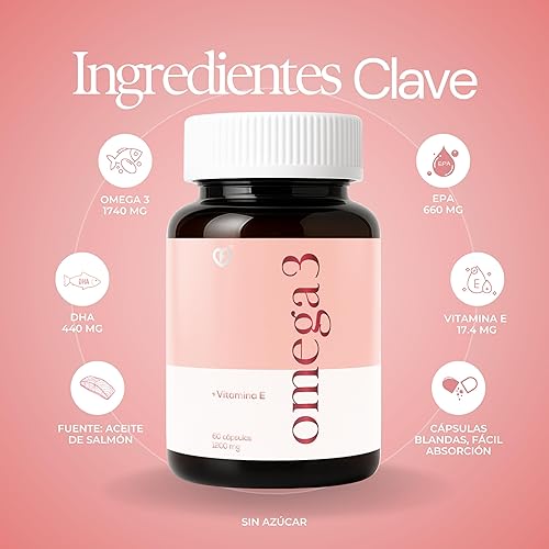 Miniatura 3 de Caro FIT - Alta Concentración Salmón Omega 3 EPA DHA 60 cápsulas blandas