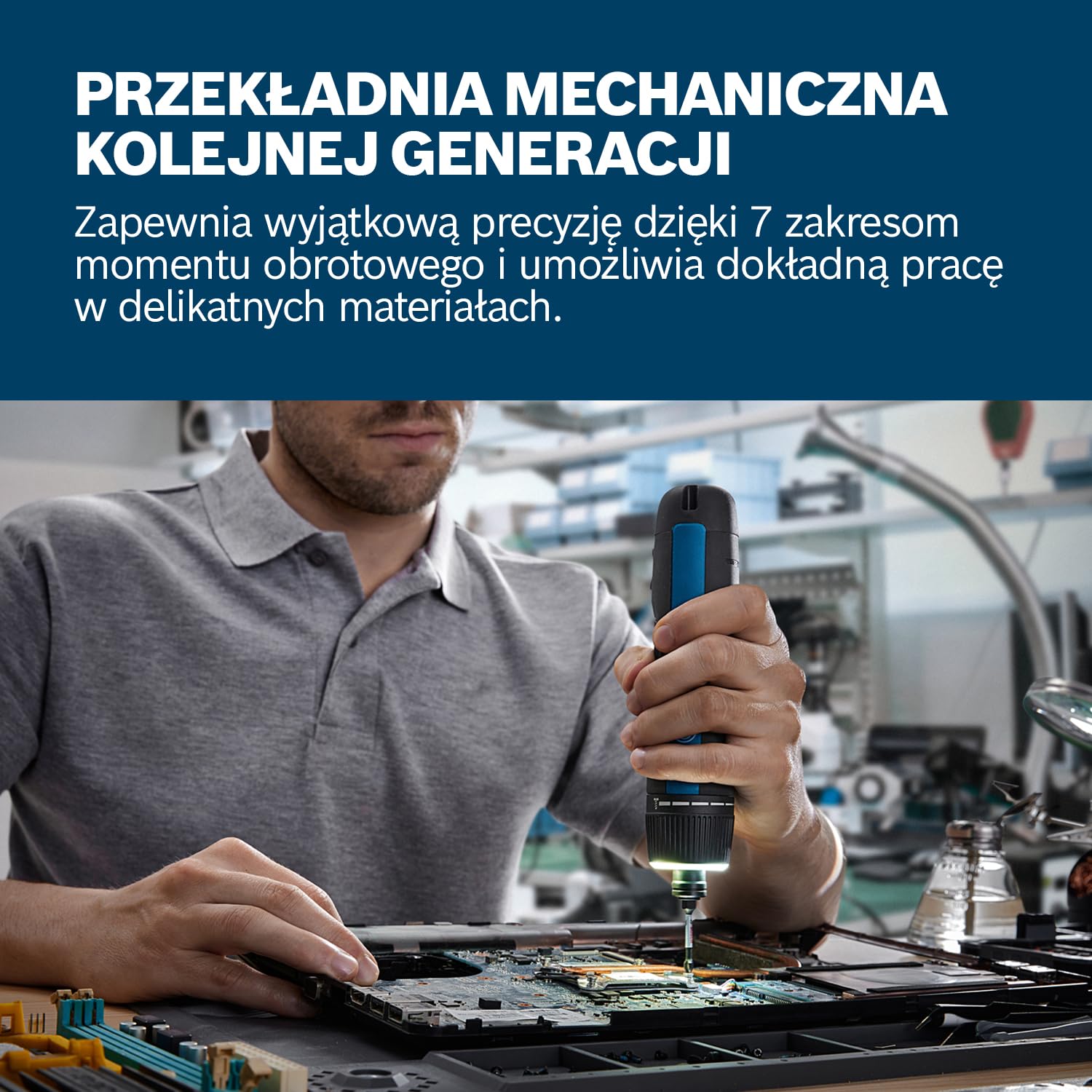 Profesjonalny Bosch: wkrętarka akumulatorowa Bosch GO 3 (8-częściowy zestaw końcówek wkręcających, uchwyt na końcówki wkręcające, przewód USB-C, miniwalizka)