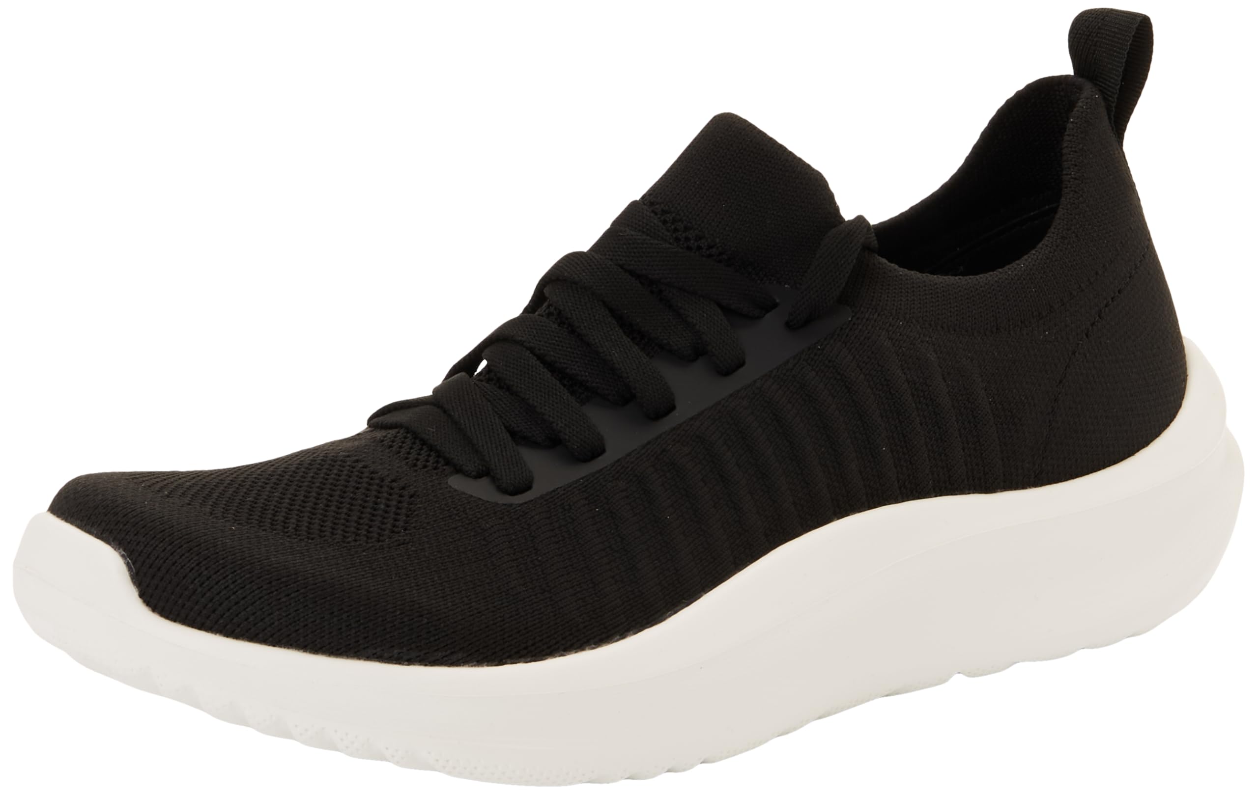Clarks Women's Black Solevana Lace Trainers | Size: 5.5/Standard Fit