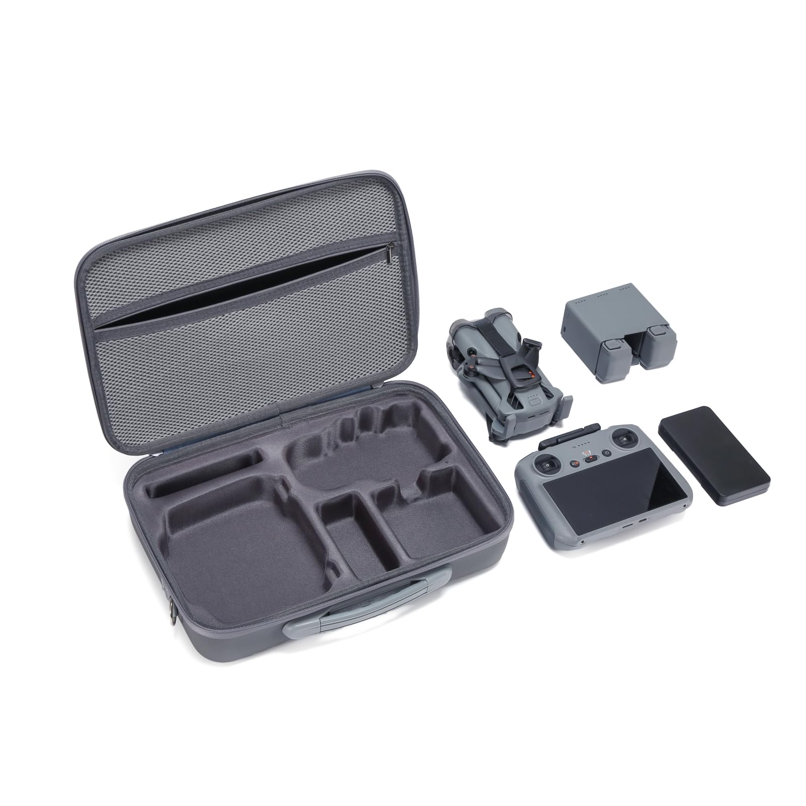 Dla DJI Mini 5 Pro, duża pojemność, etui do przechowywania, odporne na zarysowania, odporne na uderzenia, torba podróżna do drona Mini 5 Pro, pasuje do pilota i baterii