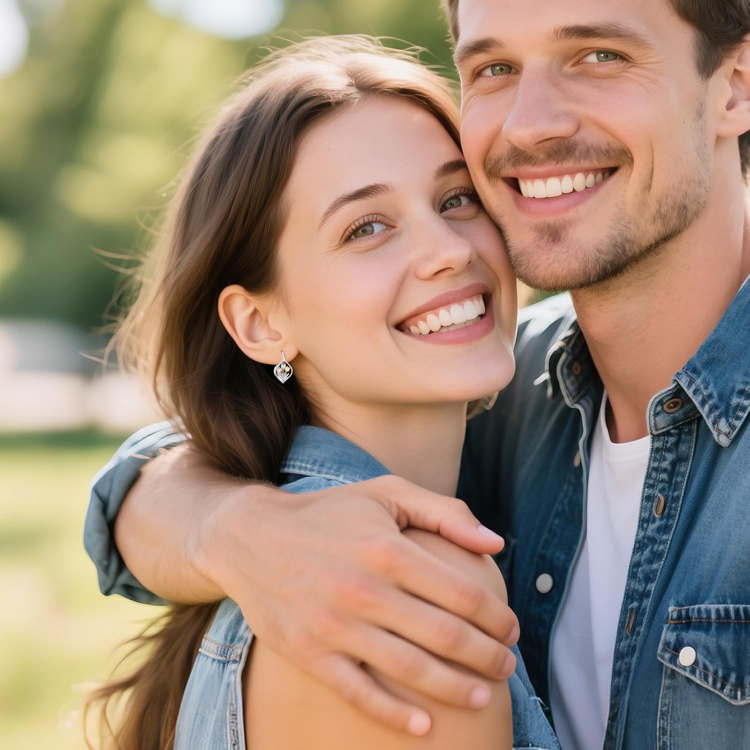 Tulip Earrings 925 Sterling Silver Tulip Leverback Earrings Flower Jewelry Gift for Women - Image 3