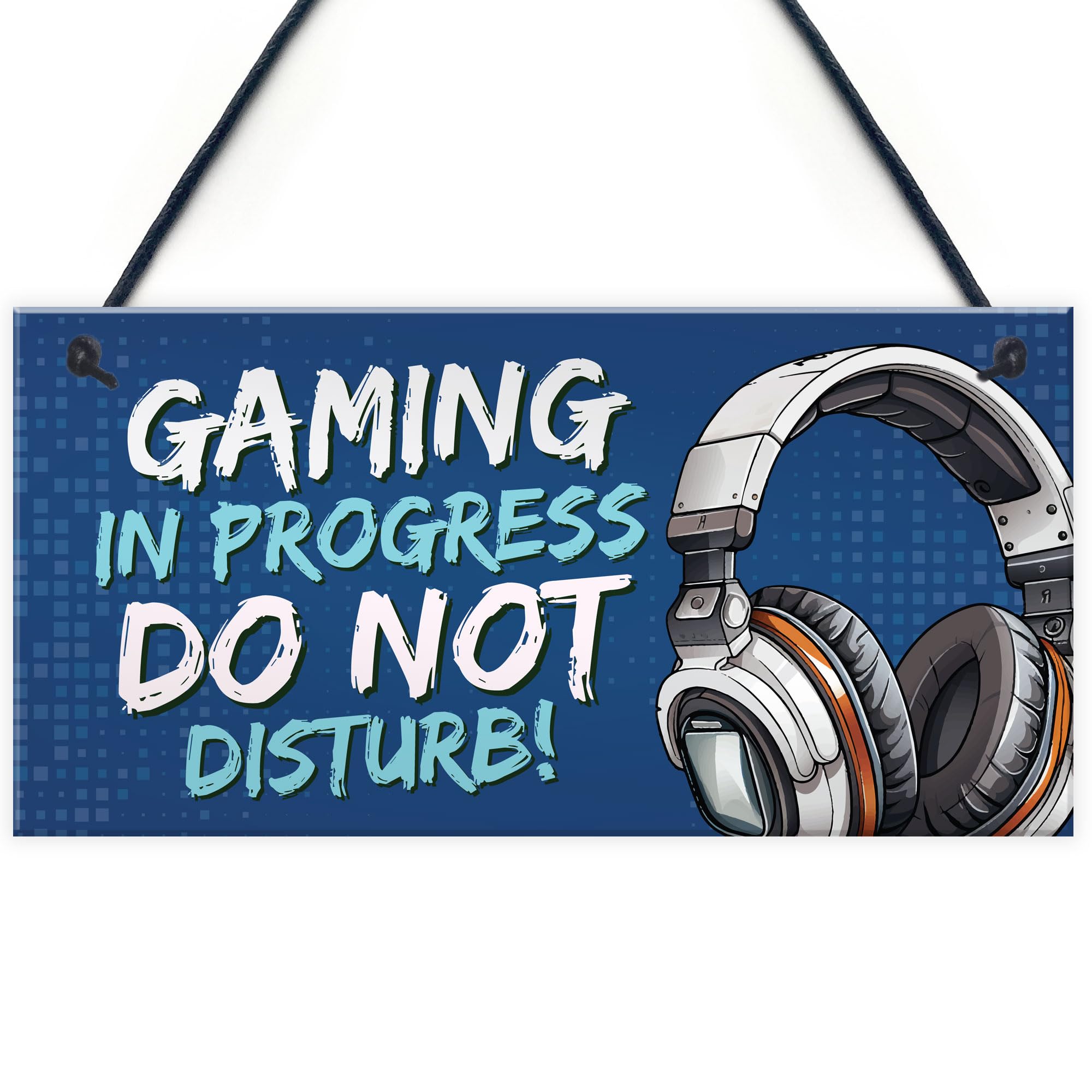 Red Ocean Gaming Bedroom Accessories Funny Gaming Sign Gamer Gift For Boys Christmas Birthday Gift For Boys Son