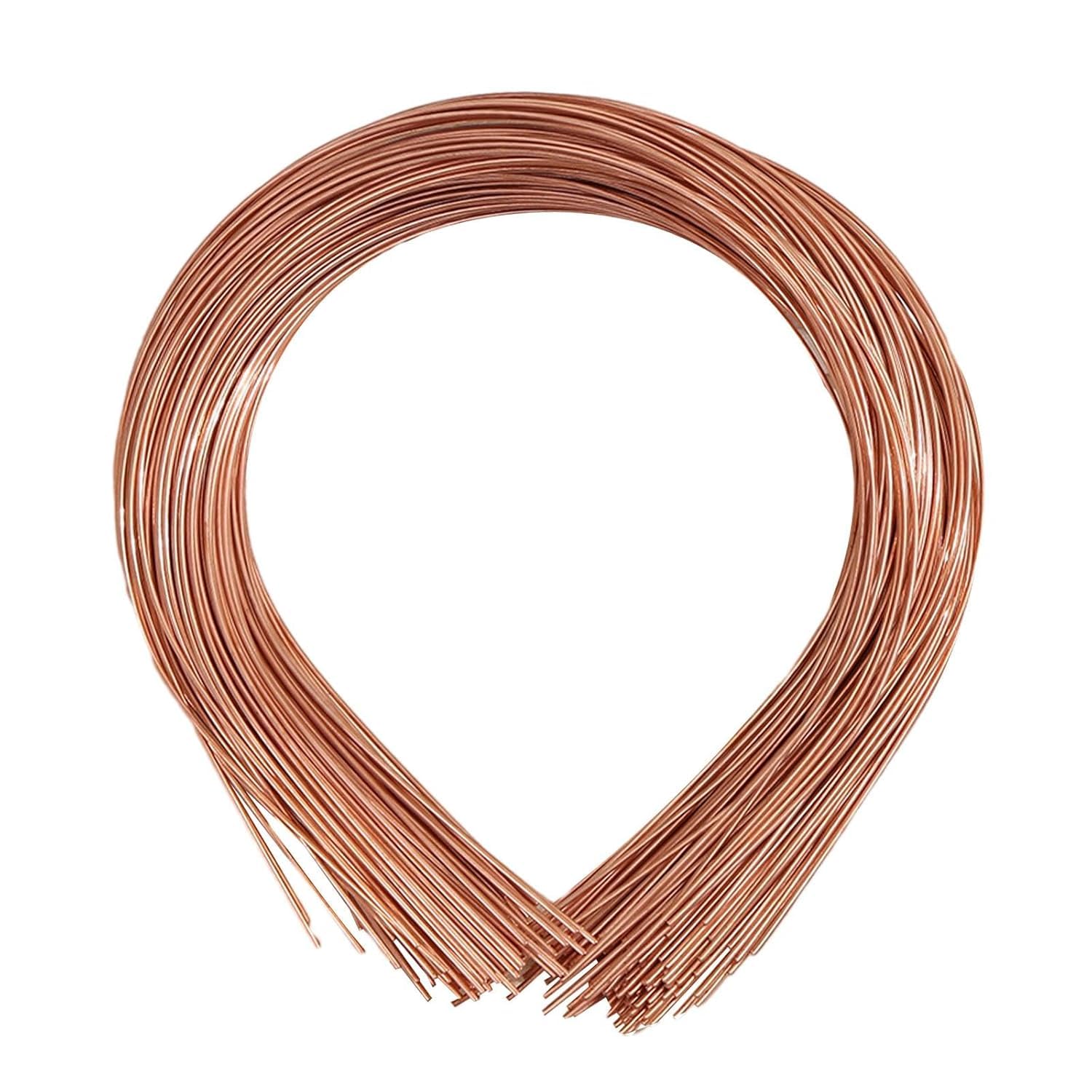 NEOBABY Metal Headbands for DIY Crafts, Plain Copper Wire Hairbands, 50 Pieces-image-20