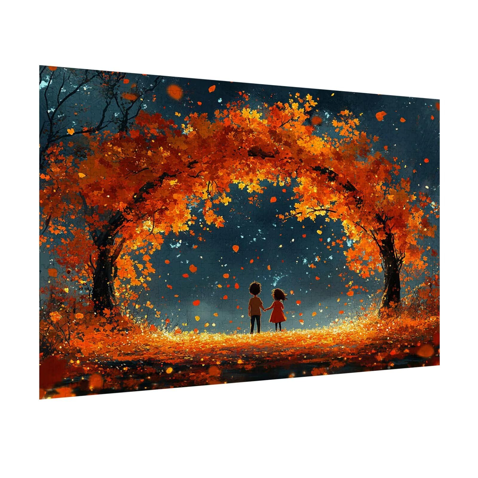 Puzzle 1500 Piezas otoño Puzzle de Madera Desafiante, n-714