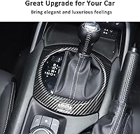 Vista 5 de Adhesivo para marco de cambio de marcha interior de automóvil para Mazda MX-5 ND 2015-2023 Cubierta de panel de consola central, accesorios