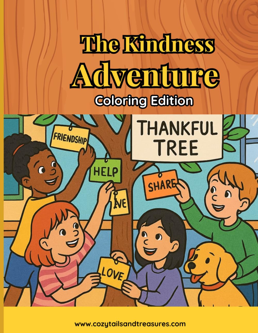 The Kindness Adventure: Coloring Edition