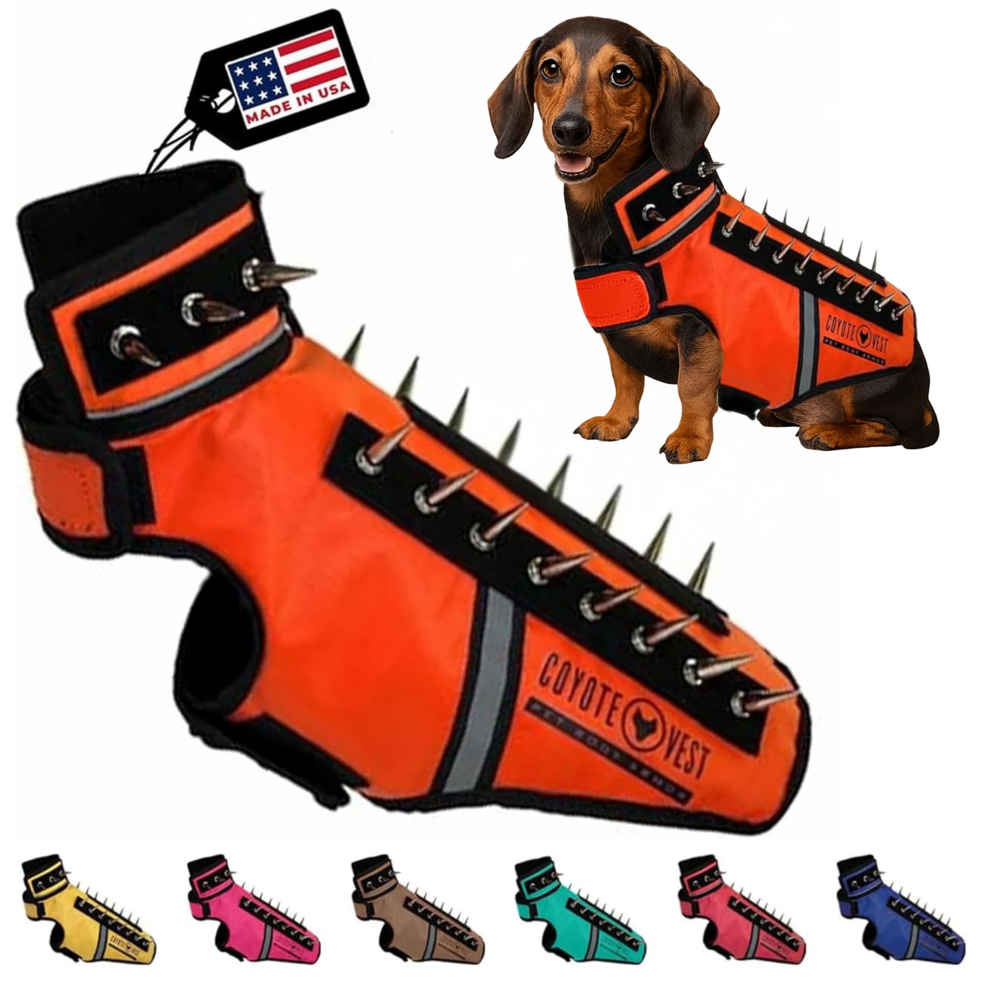CoyoteVest SpikeVest Dog Harness Vest