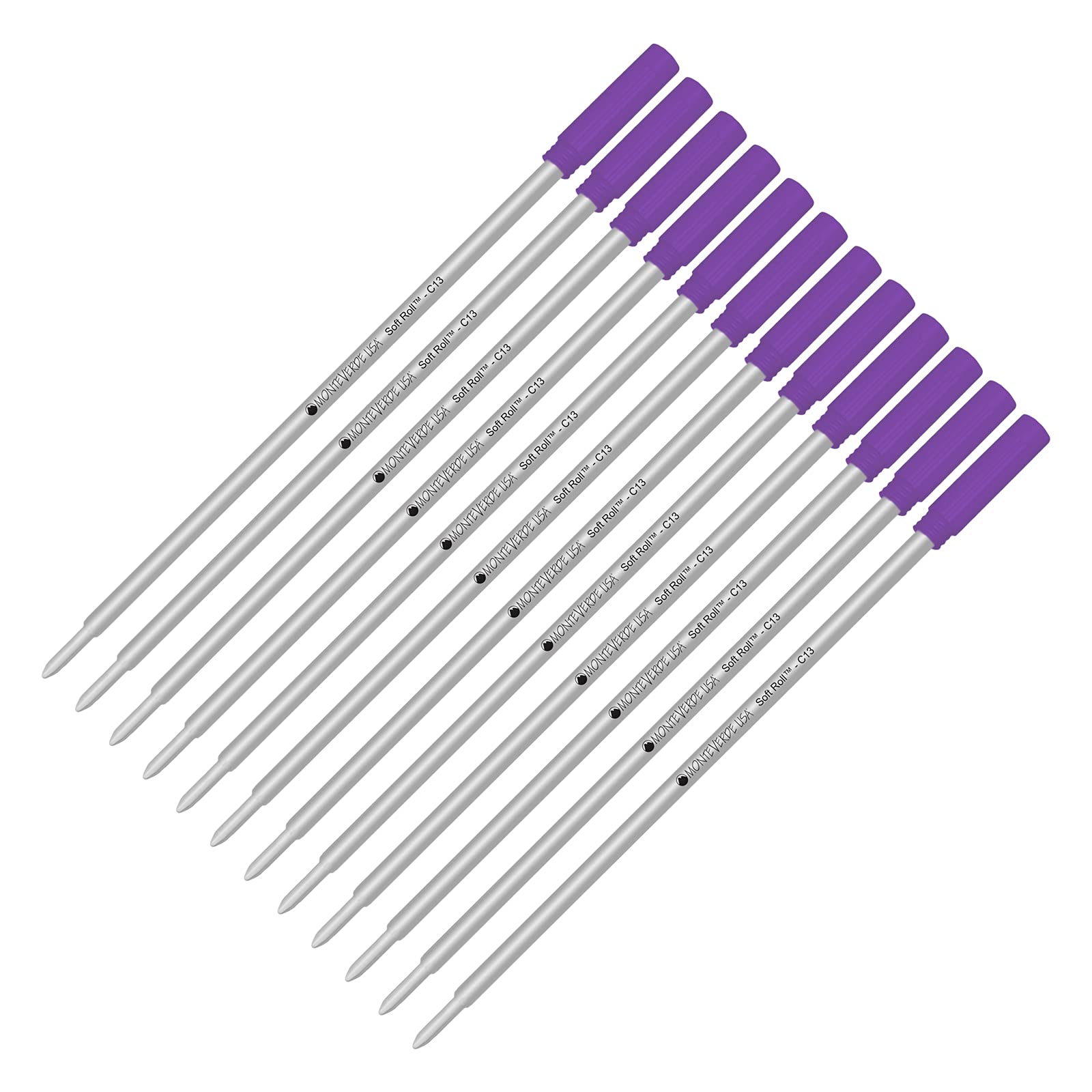 12 Pack – Violett Soft Roll von Monteverde Kugelschreiber für Cross Kugelschreiber