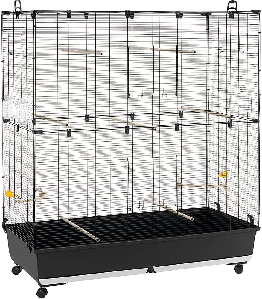 Ferplast Bird Cage Aviary LARGE Large Cage for Birds, Canaries