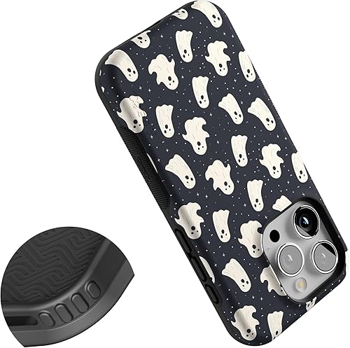 Vista 882 de Casely Funda para iPhone 15 Pro Jardín Secreto Flores mixtas Funda atrevida Compatible con MagSafe y botón de acción Jardín Secreto Floral