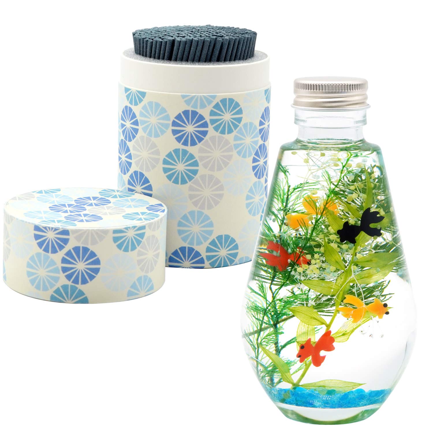 Amazon | 花まりか お供え 花 四季 ハーバリウム お線香 セット 線香と