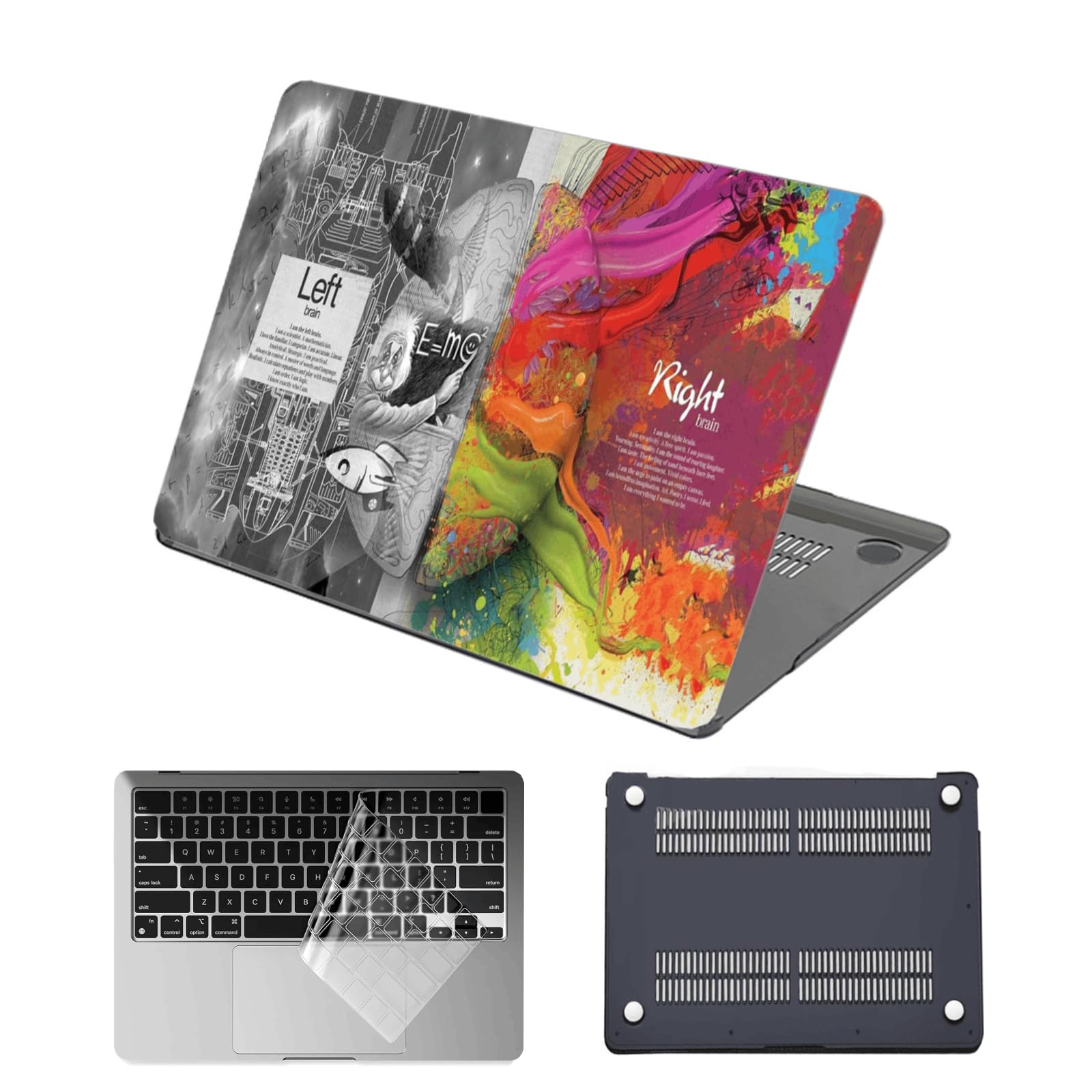 Carcasa Macbook Pro 13 de plastico creativo para estudiantes 8