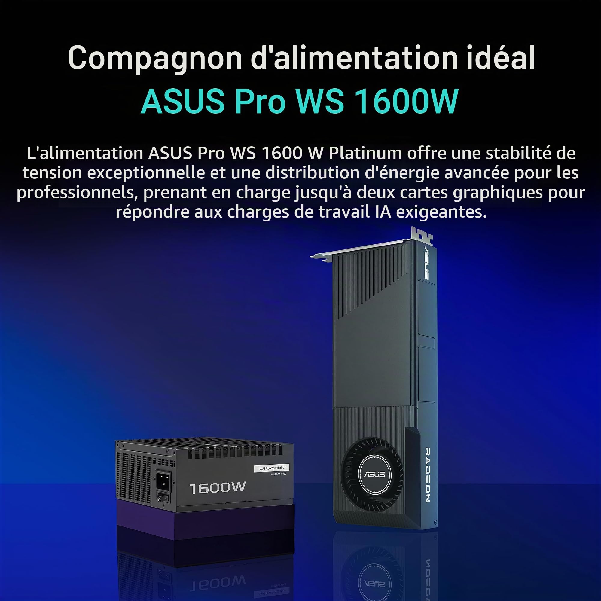 ASUS Turbo Radeon AI Pro R9700 est conçu pour Les Flux de Travail alimentés par l'IA et Une fiabilité extrême, avec Architecture RDNA 4, 32 Go de mémoire VRAM et Conception Thermique Robuste