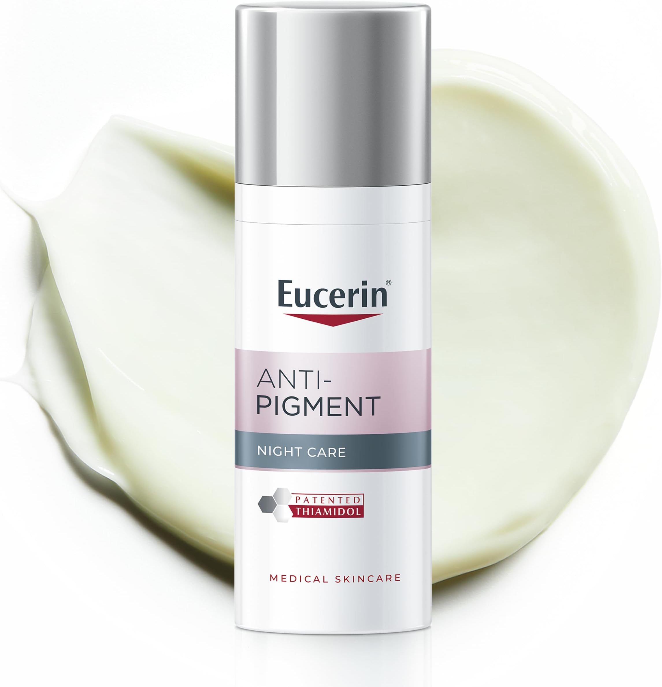 Eucerin Anti-Pigment Night Cream 50ml, Enriched Face Cream to Reduce Appearance of Age Spots, Hyperpigmentation Treatment Formula with Thiamidol to Reduce Dark Spots
