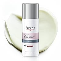 Eucerin Anti-Pigment Crema Viso Notte 50 ml, Crema antimacchie viso per una pelle
