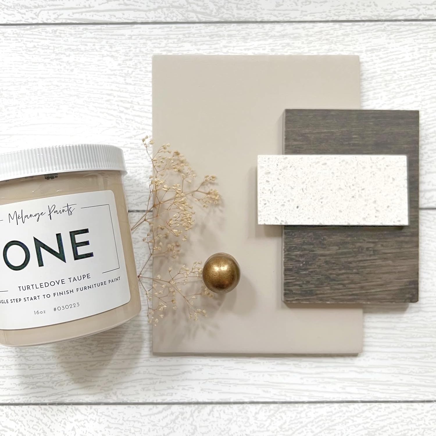 Melange Paints ONE Formula (Turtledove Taupe)