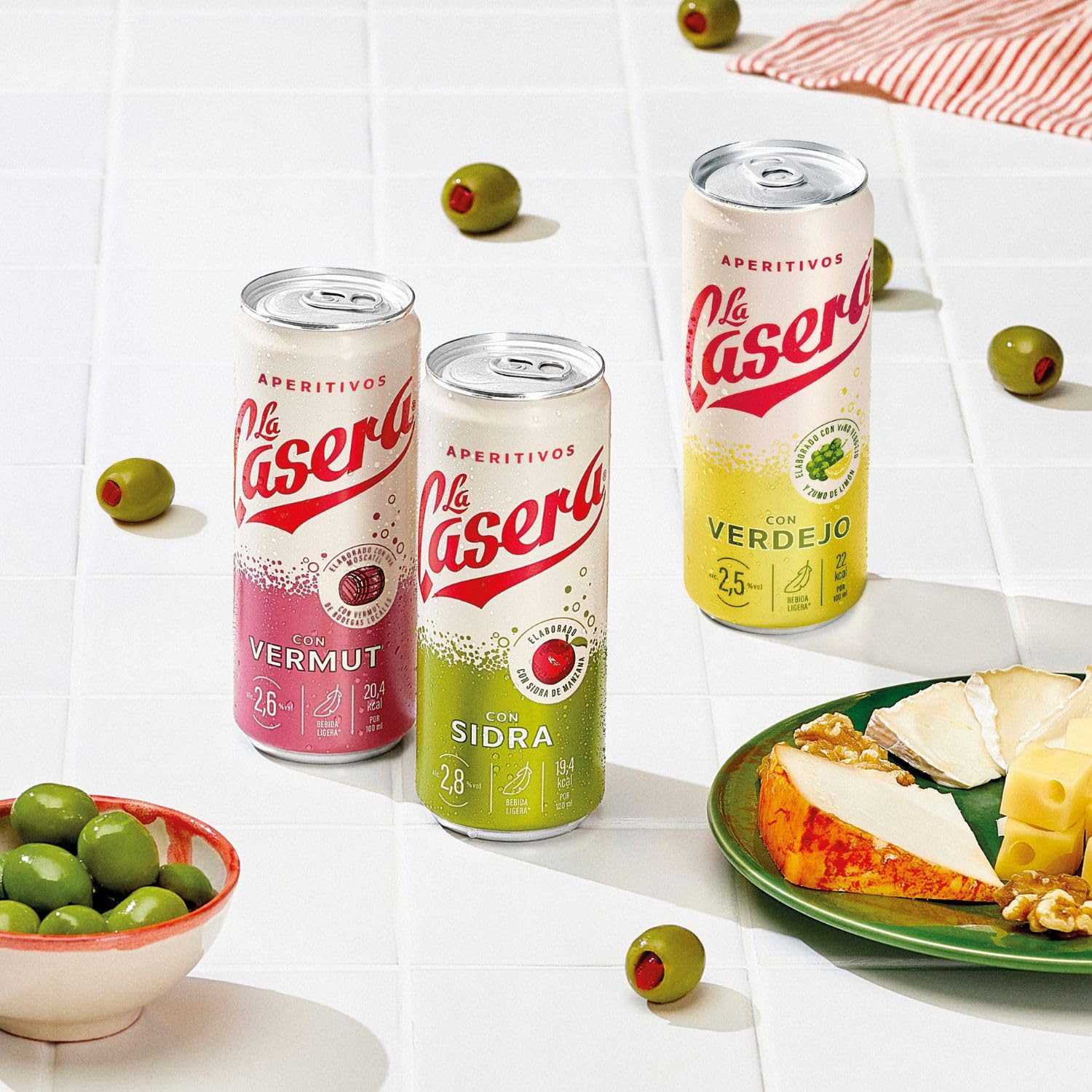 La Casera Aperitivo con Sidra Pack 24 x 33 cl