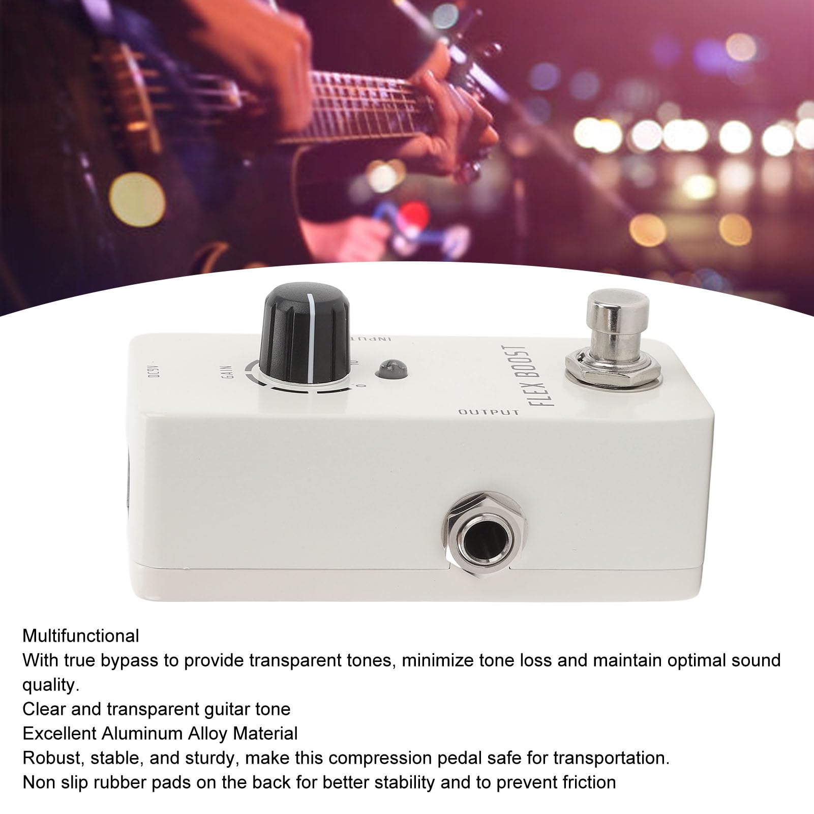 Amazon.com: Boost Guitar Effect Pedal True Bypass Mini Boost