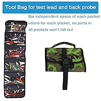 Vista 2 de Kit de prueba de multímetro y plomo de prueba de 54 en 1 de Testeronics para especialidades electrónicas automotrices Clips de prueba