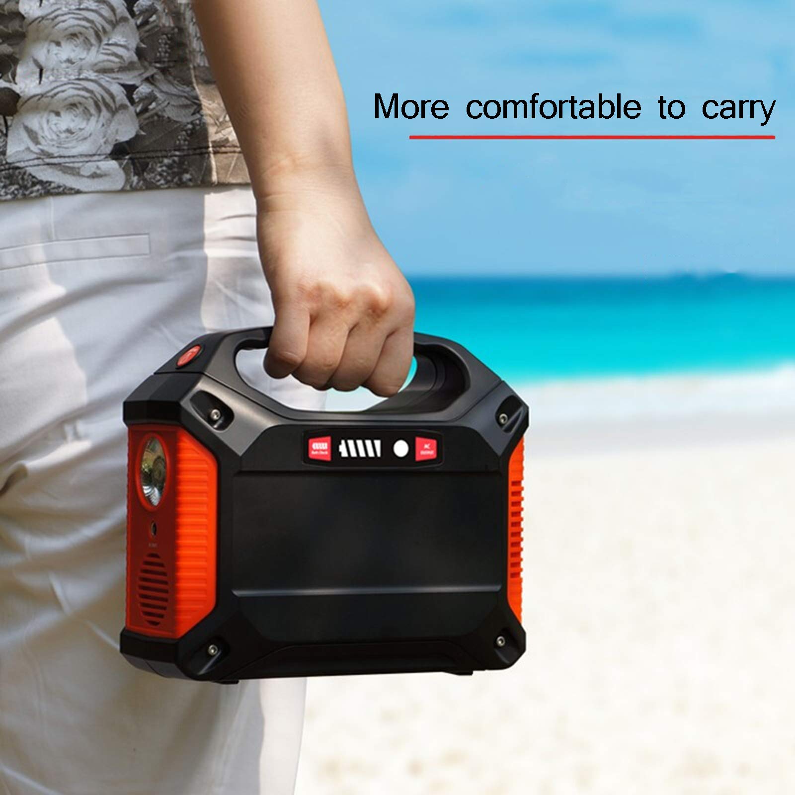 Przenośna elektrownia zasilająca, ładowarka 42000 mAh, akumulator litowy zapasowy 220 V generator gniazdo prądu przemiennego zasilania USB do użytku na zewnątrz Camping TravelEmergency