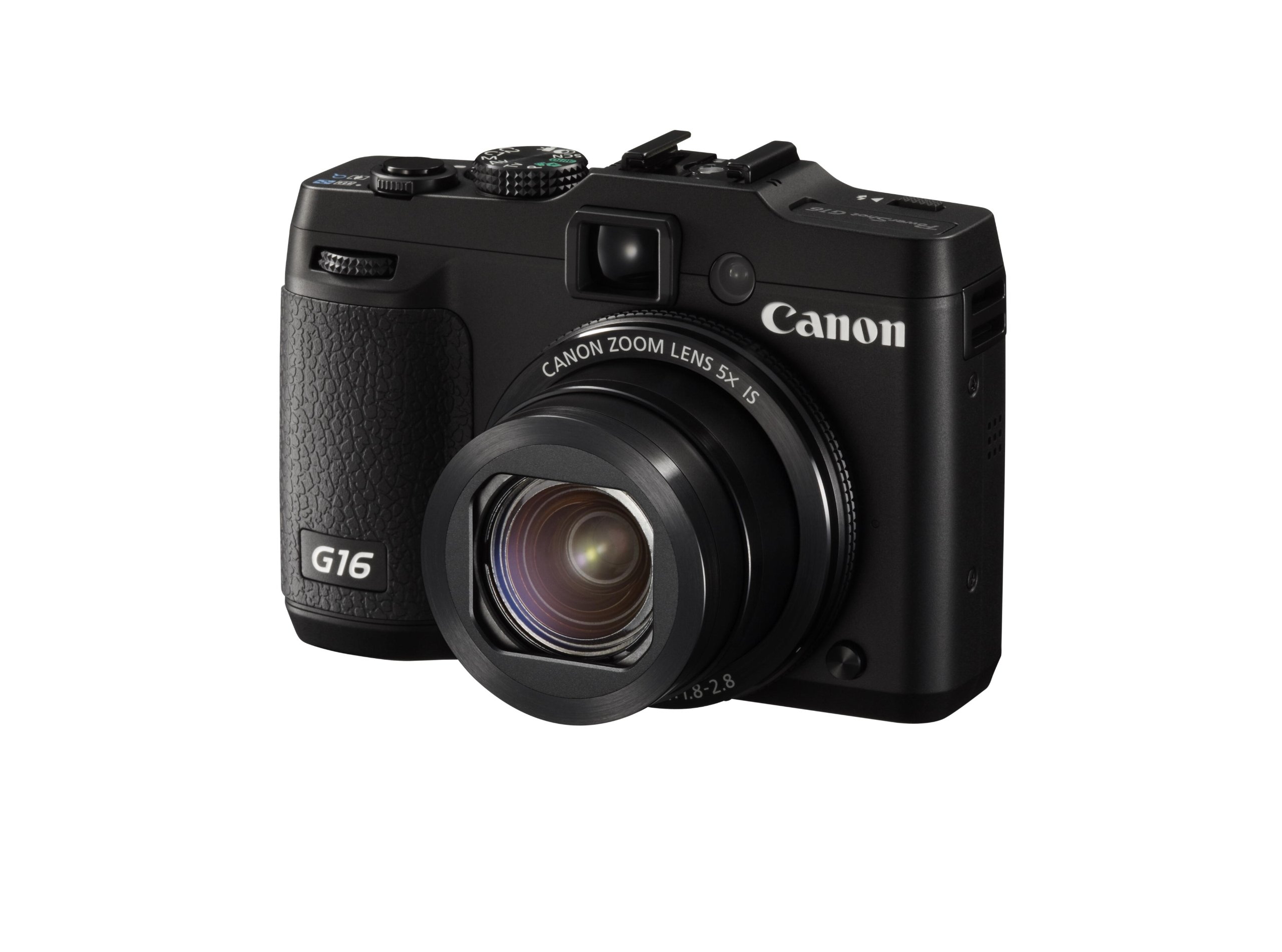 Canon PowerShot G16 Camera - Black (12.1MP, 28mm Lens, 5x Zoom