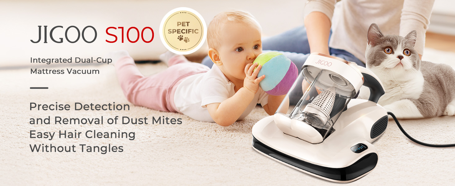 Amazon.com - JIGOO Mattress Vacuum Cleaner UV Sanitizing